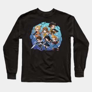 Fanart Final Fantasy 8 Squad Chibis Long Sleeve T-Shirt